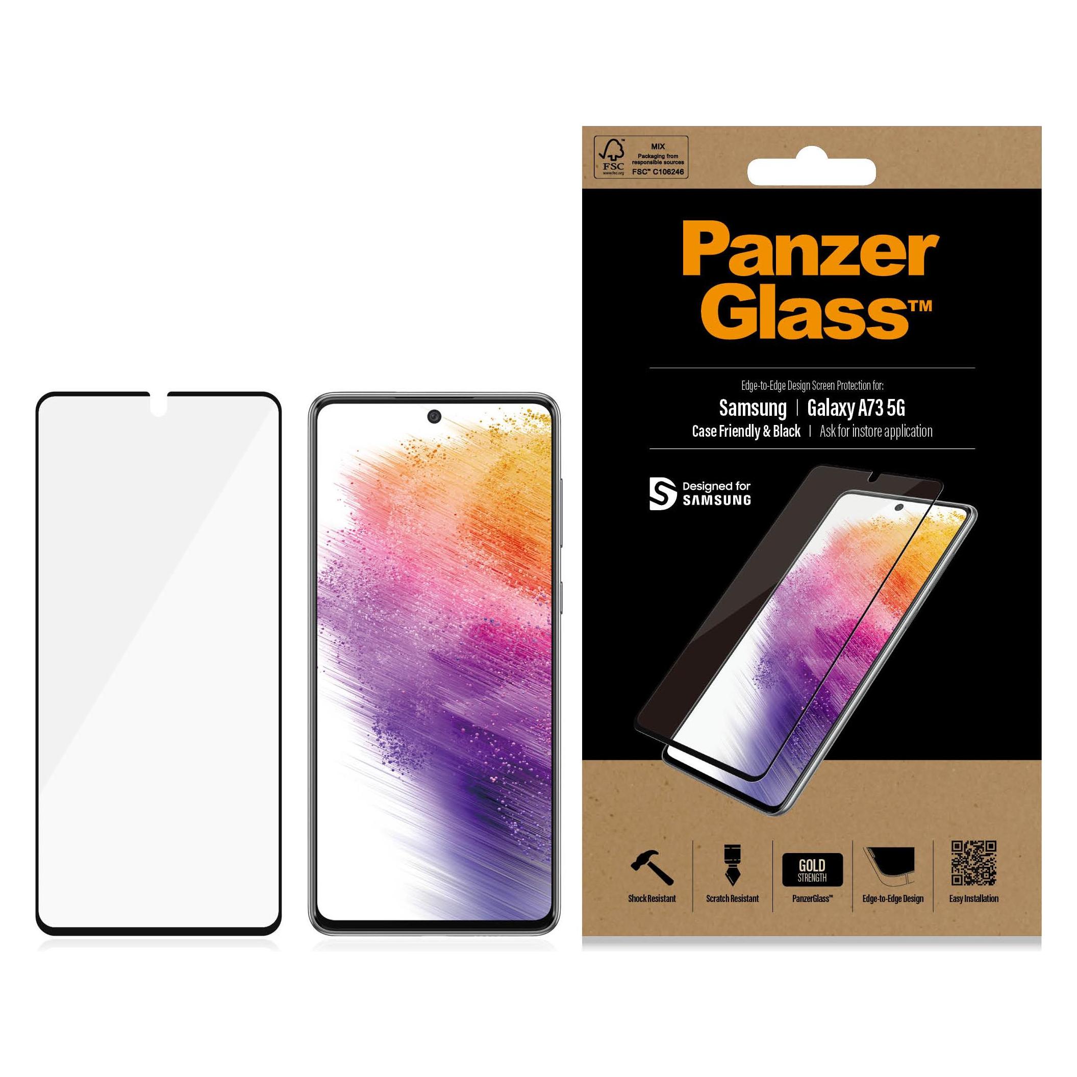 PanzerGlass Standard (1 Stk., Samsung Galaxy A73 5G) (7308)