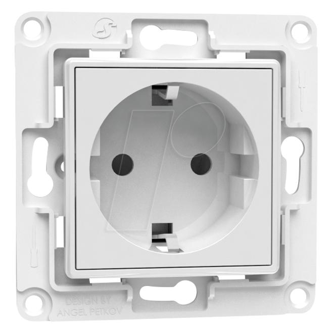Shelly Wandsteckdose (ALL-SHELLY-WS-EU-W)