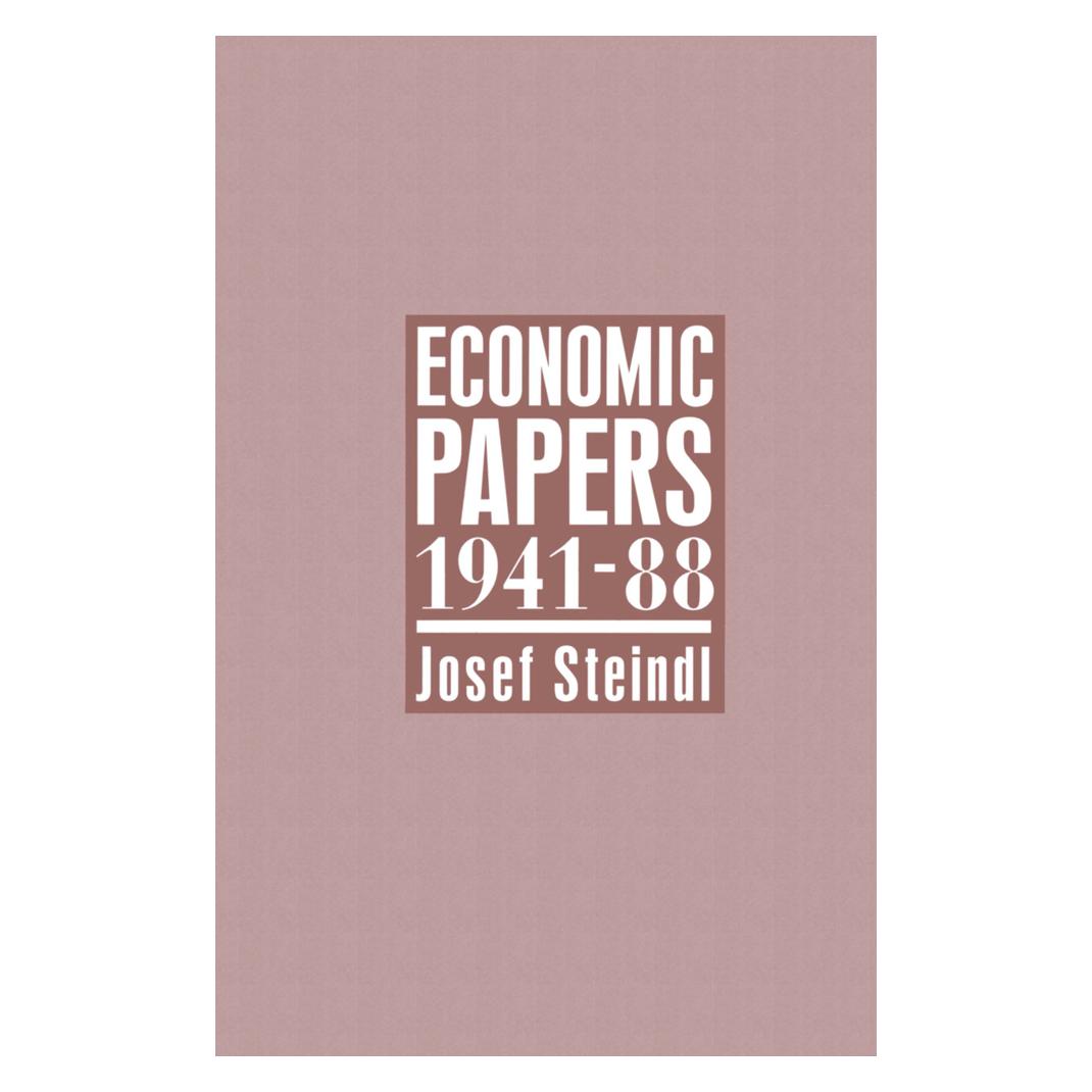 Springer Economic Papers 1941-88 (Englisch, Softcover, Josef Steindl) (55814877)
