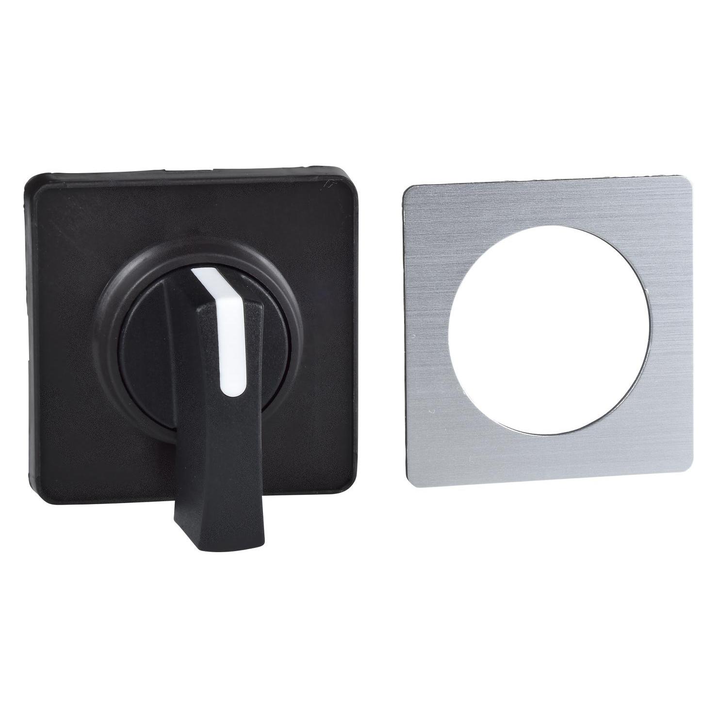 Schneider Electric Knebelschalter quadrat Ř22mm KBC1H (KBC1H)