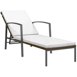 vidaXL, Liegestuhl, Rapenina (195 cm)
