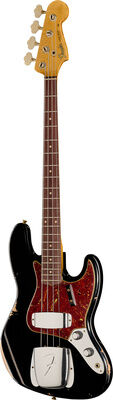 Fender 64 J-Bass BLK Relic Noir