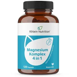 Magnesium Komplex 4 in 1 hochdosiert vegan 120 St