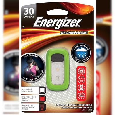 Energizer Taschenlampe Wearable Clip Light E301422003