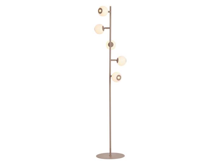 Led-Stehleuchte Luberon, Sandfarben, Metall, Kunststoff, Glas, 32.5x151x32.5 cm, RoHS, 3-fach schaltbar, Lampen & Leuchten, Innenbeleuchtung, Stehlampen, Stehlampen dimmbar