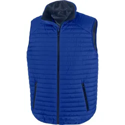 Result Genuine Recycled Herren Thermoquilt Gilet Bodywarmer R239X royal/navy S