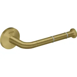 hansgrohe AXOR UNIVERSAL Circular Toilettenpapierhalter, 42856950, Farbe: Brushed Brass