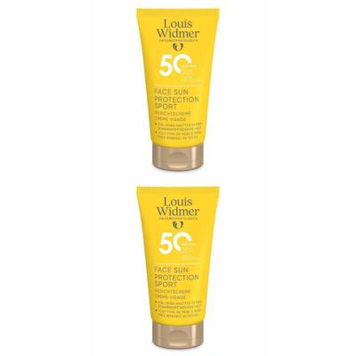 Widmer Sun Face Protection Sport UV 50 l.P. 2x 2x50 ml Creme