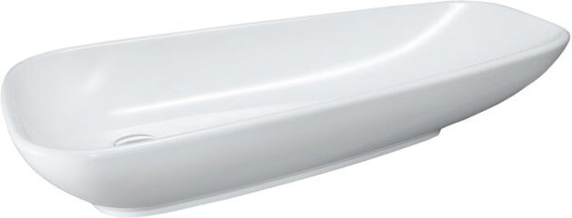 LAUFEN Palomba Waschtisch Schale 8168014001121 90x42cm, asymmetrisch, ohne Überlauf und Hahnloch