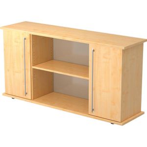 Hammerbacher Sideboard SB2T, aus Holz, ahorn, mit 2 Türen und 2 Regalfächern, (B/H/T) 166,1 x 84 x 44,8 cm