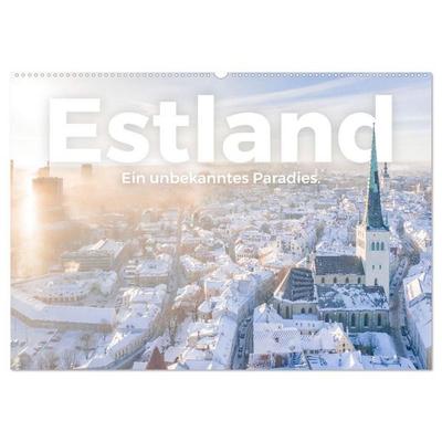 Estland - Ein unbekanntes Paradies. (Wandkalender 2027 DIN A2 quer), CALVENDO Monatskalender