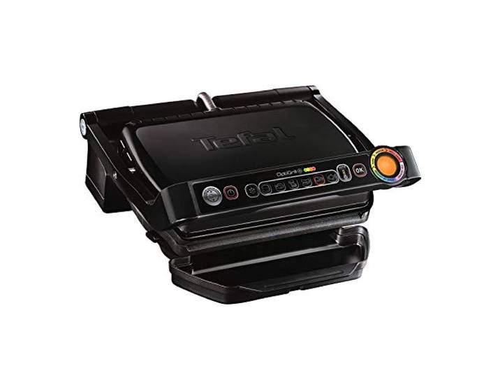 Tefal Grill (GC7128) OptiGrill+ black Schwarz (GC7128)