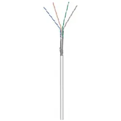 Danicom CAT6 Netzwerkkabel, S/FTP, AWG 27/7 (Flexibel), 100 Meter, Grau, CCA (S/FTP, CAT6, 100 m), Netzwerkkabel