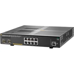 Aruba 2930F 8G PoE+ 2SFP+ (8 Ports), Netzwerk Switch, Grau