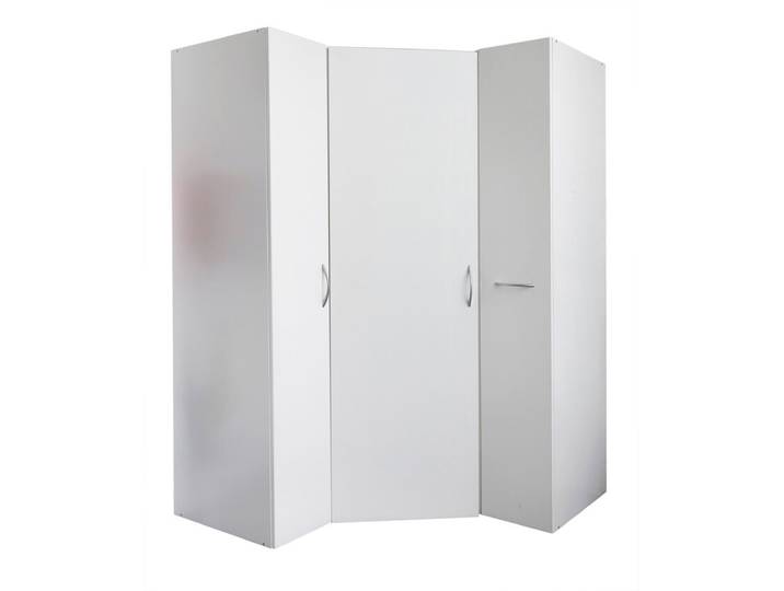 Eckschrank-Lösung MULTIRAUMKONZEPT 95 x 185 x 95 cm weiß