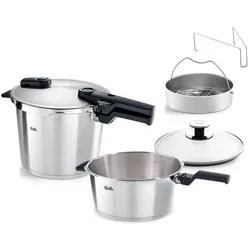 Fissler Schnellkochtopf Vitaquick Premium 2tlg. Edelstahl Silber