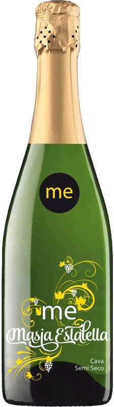 Masia Estalella Semi Cava D.O. Cava 75 cl - Vino espumoso de calidad