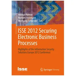 ISSE 2012 Securing Electronic Business Processes, Fachbücher von Norbert Pohlmann, Wolfgang Schneider, Helmut Reimer