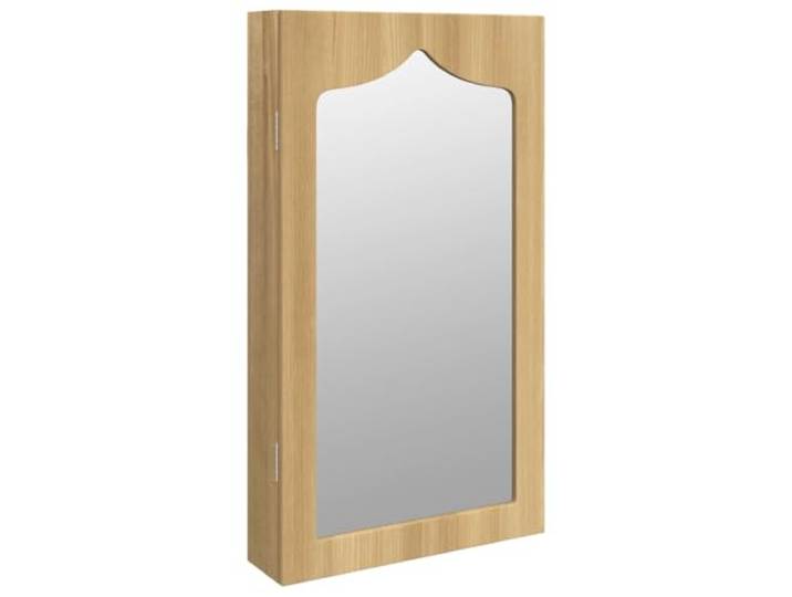 vidaXL Sieradenkast met spiegel wandgemonteerd 37,5x10x67 cm