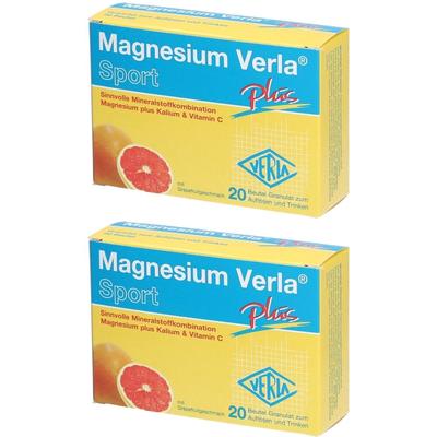 Magnesium Verla plus Beutel Granulat 2x 2x20 St