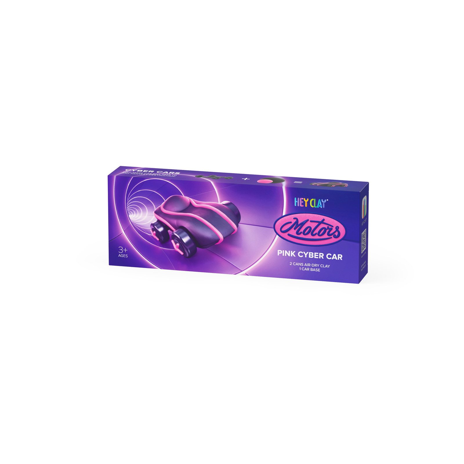 Hallo Clay Cyber Auto Pink 4451