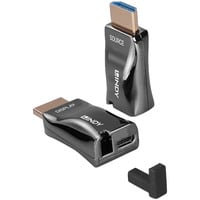 Fibre Optic HDMI 4K Dongle Extender, HDMI Verlängerung bis zu 300m