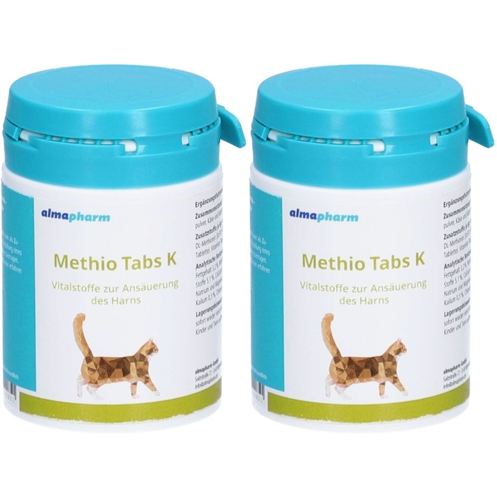 Methio Tabs K Erg.-Futterm.f.Katzen x2 2x200 St Tabletten