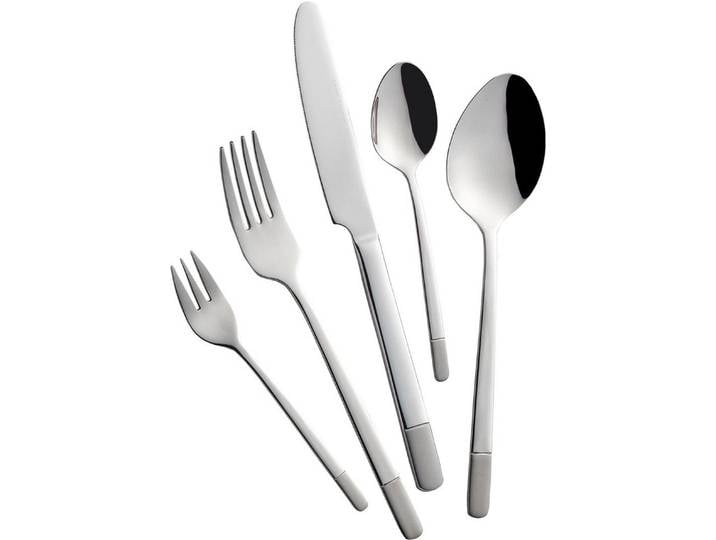 Mulex Besteck-Set Oceanside (60-tlg), 12 Personen, Edelstahl 18/0, teilsatiniert