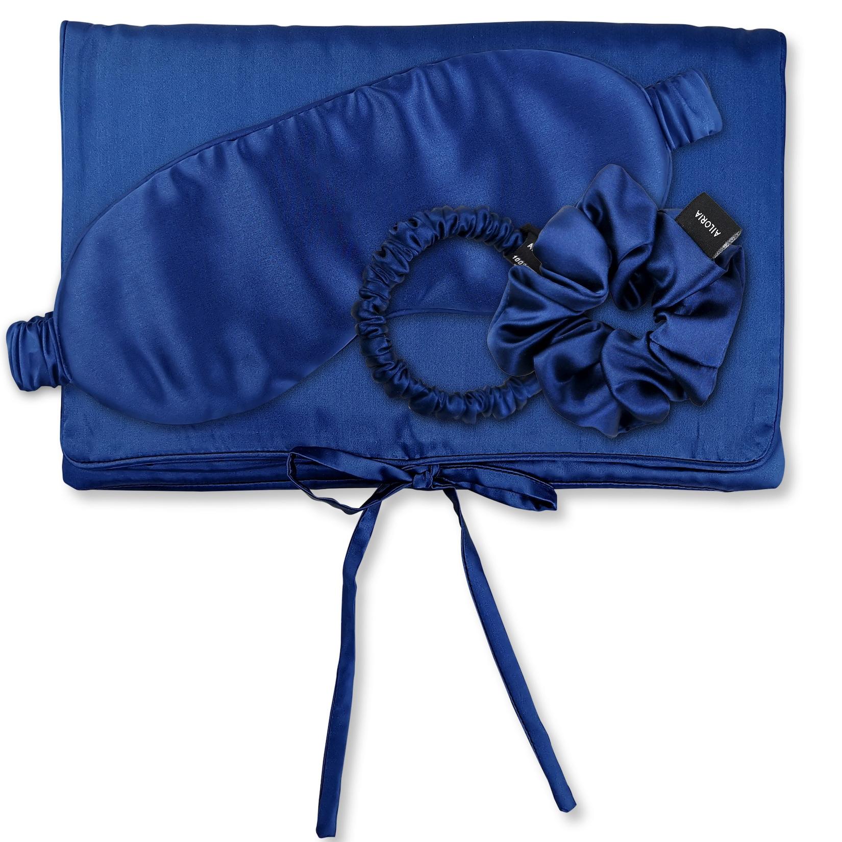 AILORIA Tasche, Schlafmaske, Scrunchie S & Scrunchie M TRAVEL SET