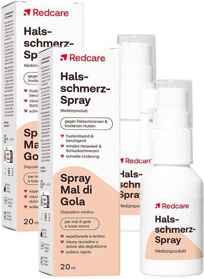 Redcare von Shop Apotheke Redcare Halsschmerz-Spray x2 2x20 ml Spray