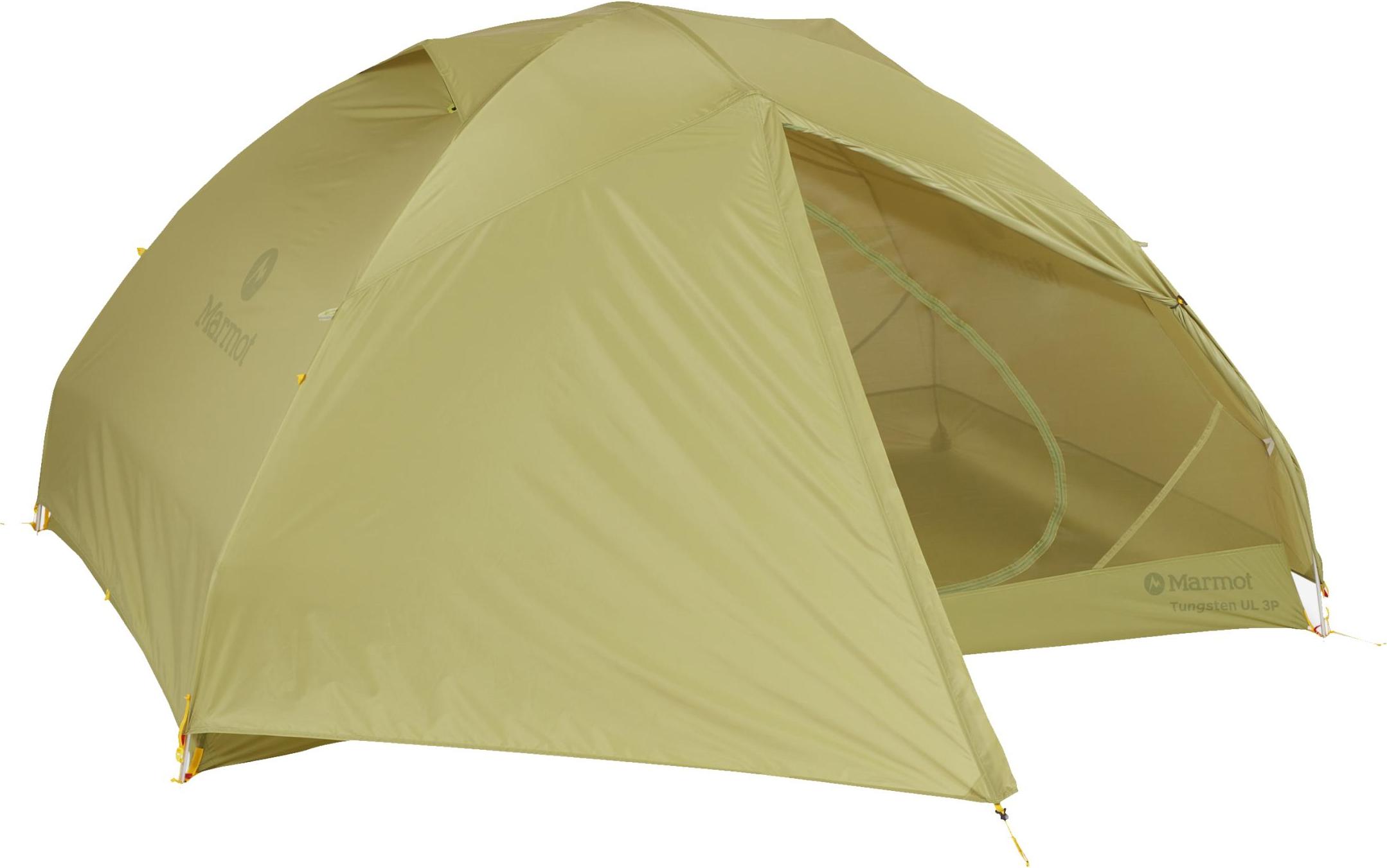 Marmot Tungsten UL 3P Kuppelzelt (Gewicht 1,85kg) Wasabi one