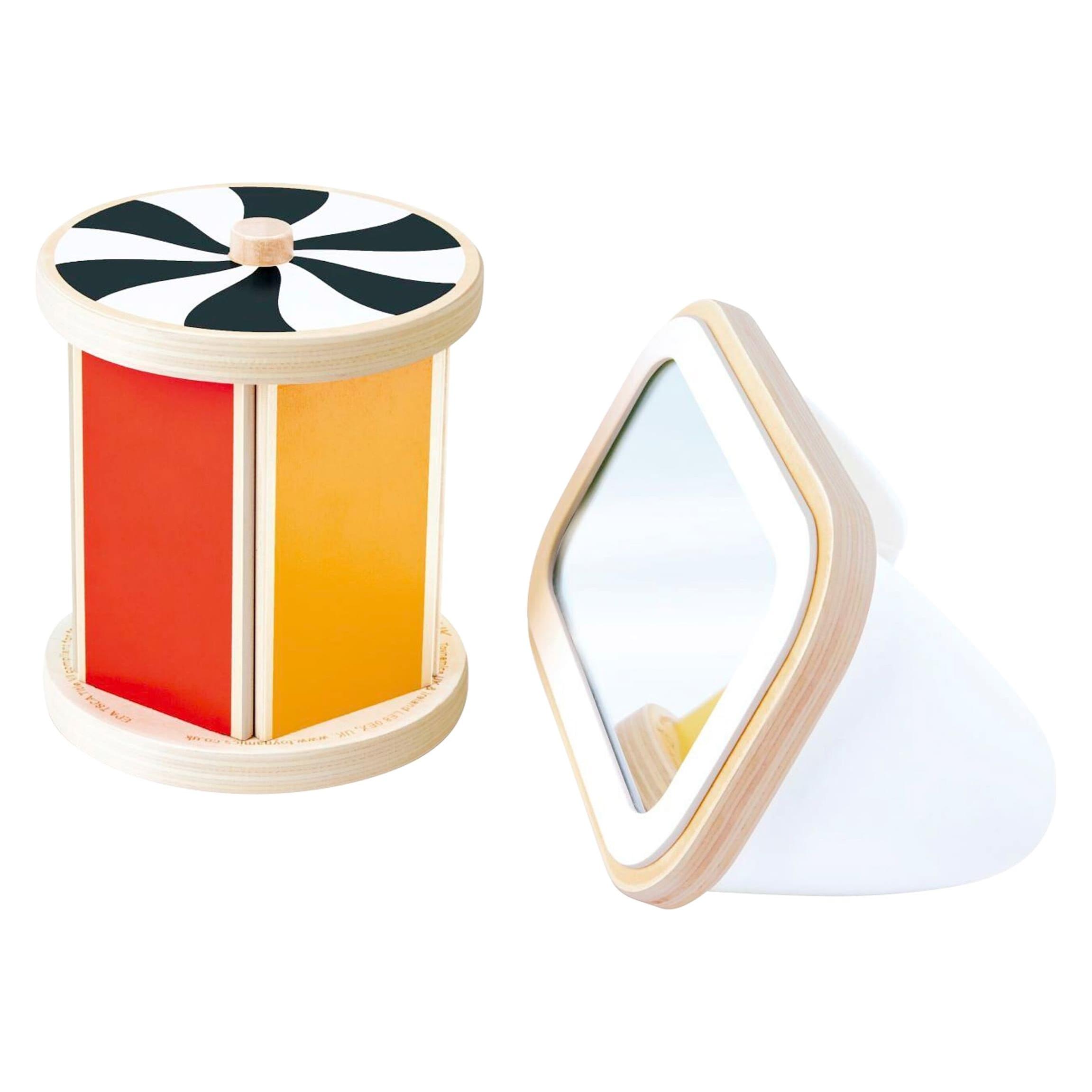 Hape Spinning Drum with Mirror (E0139K)