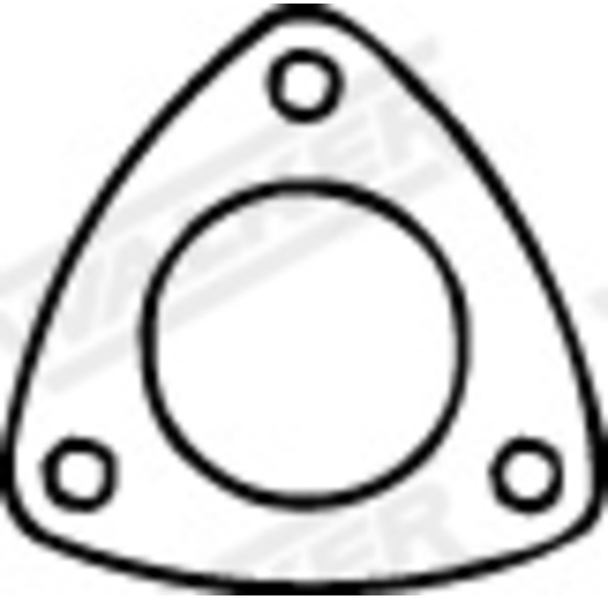 Dichtungssatz, Abgasanlage WALKER 82927