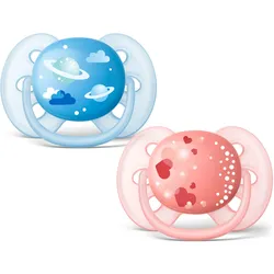 Philips Avent, Nuggi, ultra soft Schnuller SCF416/51 (1x, 6 - 18 Monate)