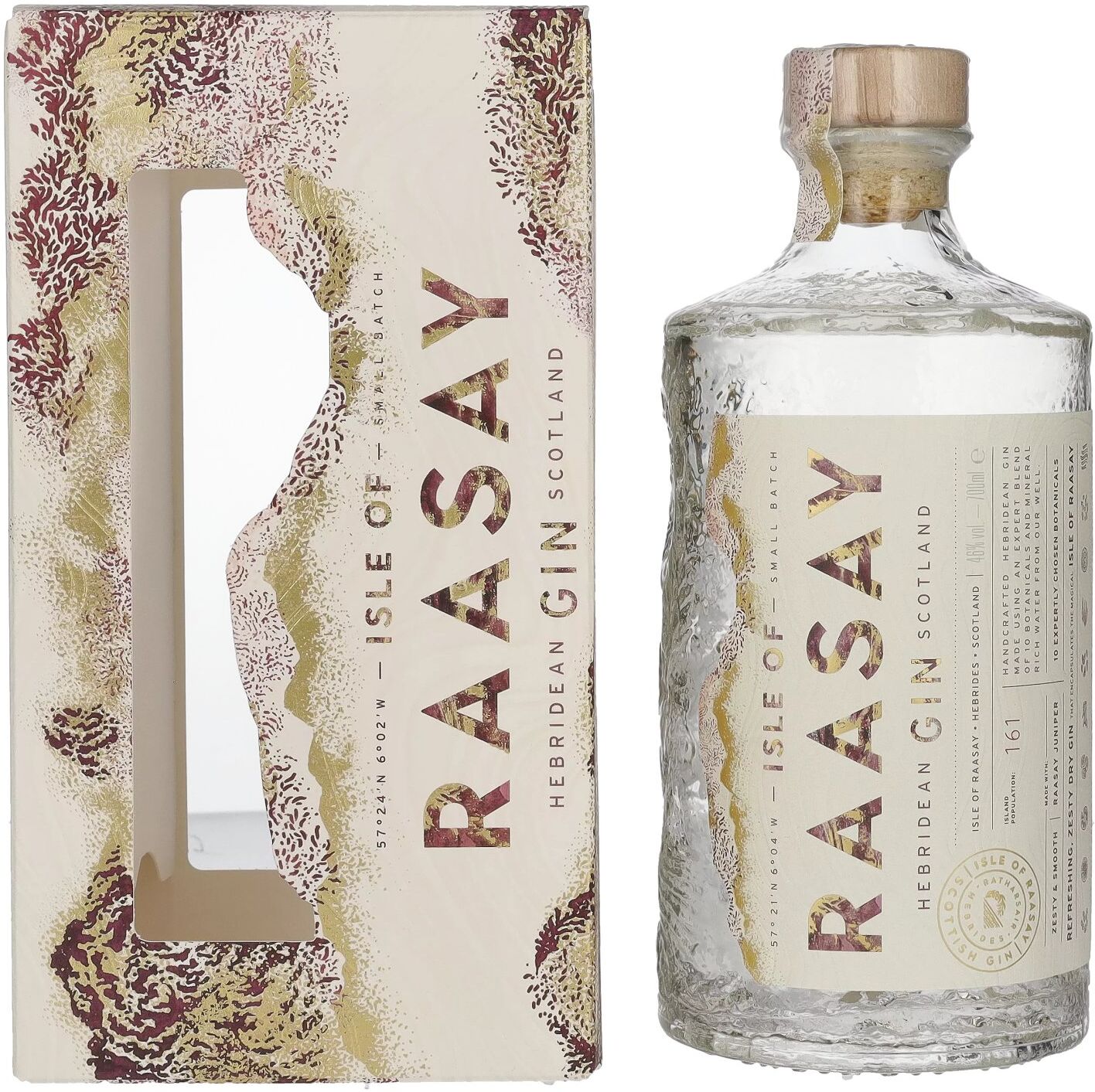 Isle of RAASAY Hebridean Gin 46% Vol. 0,7l in Geschenkbox