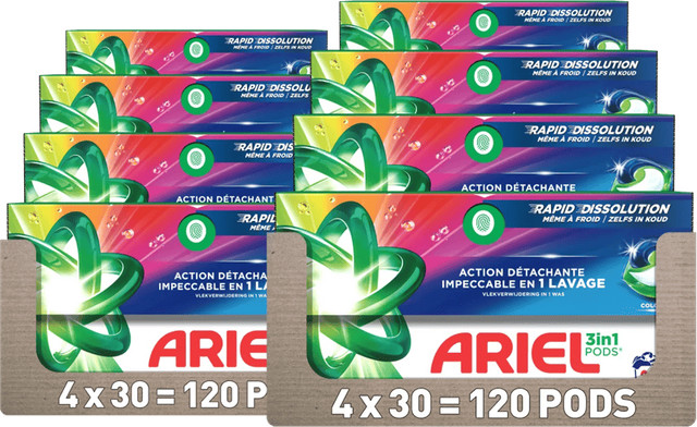 Ariel 4in1 Pods Colour - 240 stuks