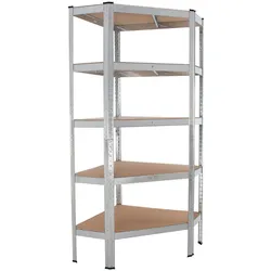Baumarktplus Eckregal 180x75x30 cm  Schwerlastregal Steckregal Lagerregal Kellerregal 875 kg Traglast