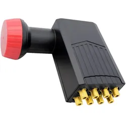 Megasat Diavolo Satellitenantennen-Umwandler (Octo LNB, 40mm), LNB, Schwarz