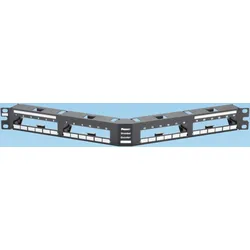 Panduit Verteilerfeld 24-Port QASP24BL