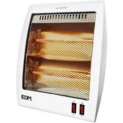 Quarz-Ofen - Flaches Modell - Überschlagsicherung - 500-1000W Edm
