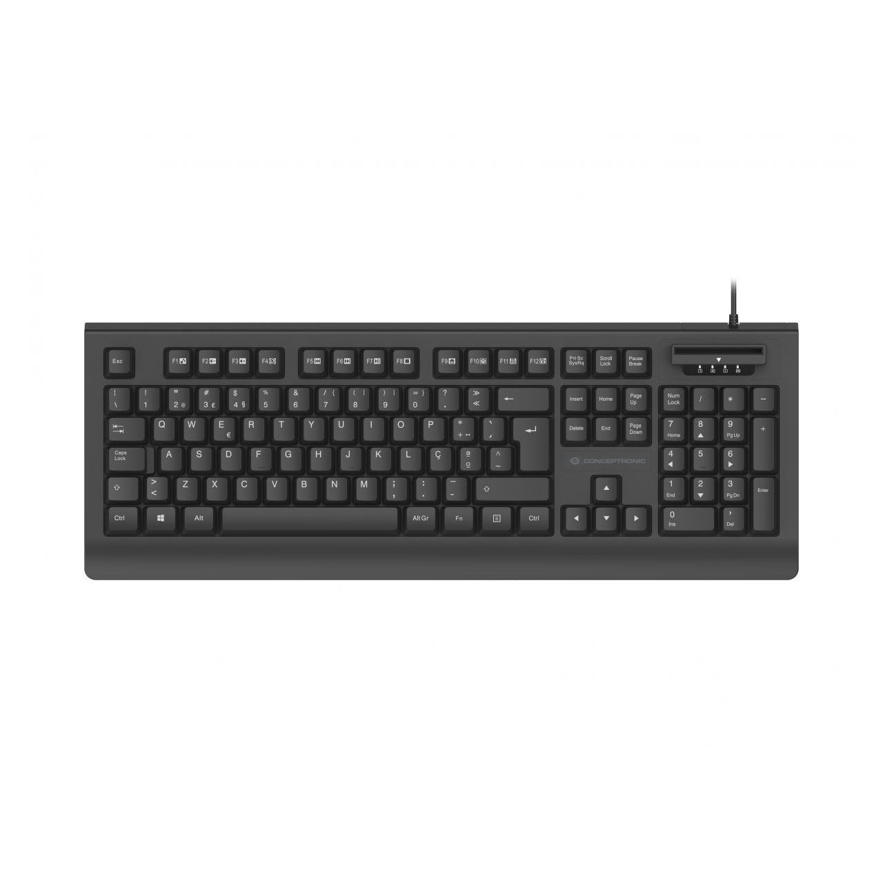Conceptronic KAYNE01PT USB Portugiesisch schwarz (kabelgebunden)