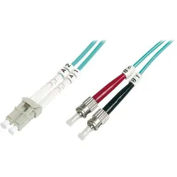 Digitus Patch-Kabel LC/ST Multi-Mode (M) 2 m, Glasfaser, 50/125 Mikrometer