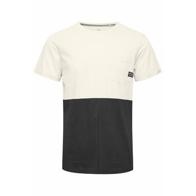 T-Shirt 11 PROJECT "T-Shirt PRAlfie", Herren, Gr. L, beige (cloud cream), Obermaterial: 100% Baumwolle CO., Shirts T-Shirt