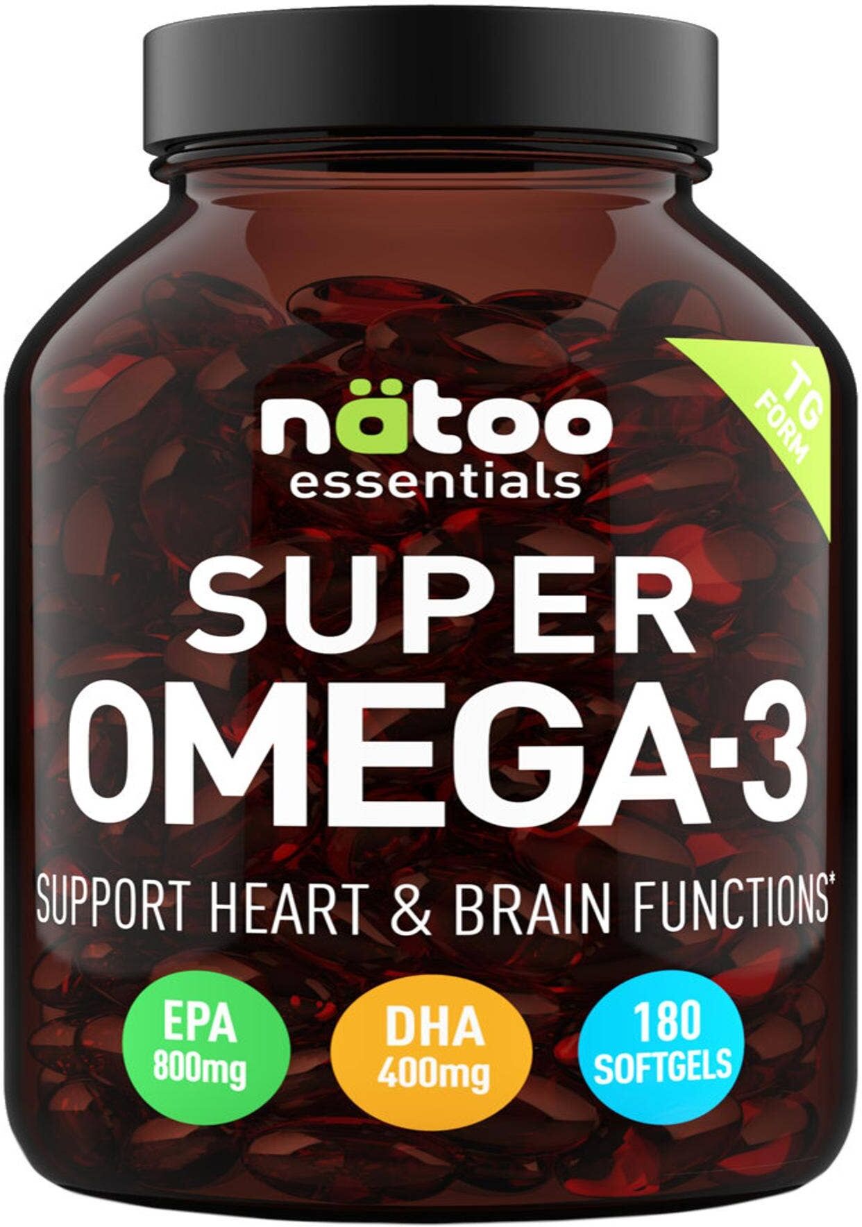 NATOO Super Omega-3 180 Softgels 