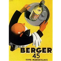 POSTER Italienische Campari 1921 A4 Schwarzer Rahmen