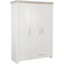 Kleiderschrank roba LUCY (BHT 138,50x199x52,50 cm) - weiß - BHT 138,50x199x52,50 cm