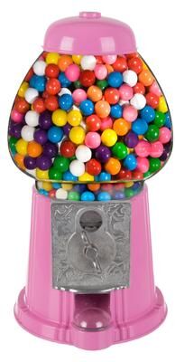 Gumball Machine - 15-inch Vintage Metal and Glass Candy Dispenser Machine by Great Northern Popcorn