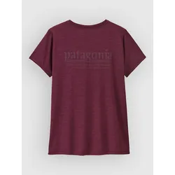 Patagonia Cap Cool Daily - Hut Tripper T-Shirt berry fig / lt bry fig xdye Gr. XL