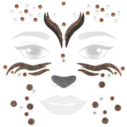 Face-Art-Tattoo "Reh"