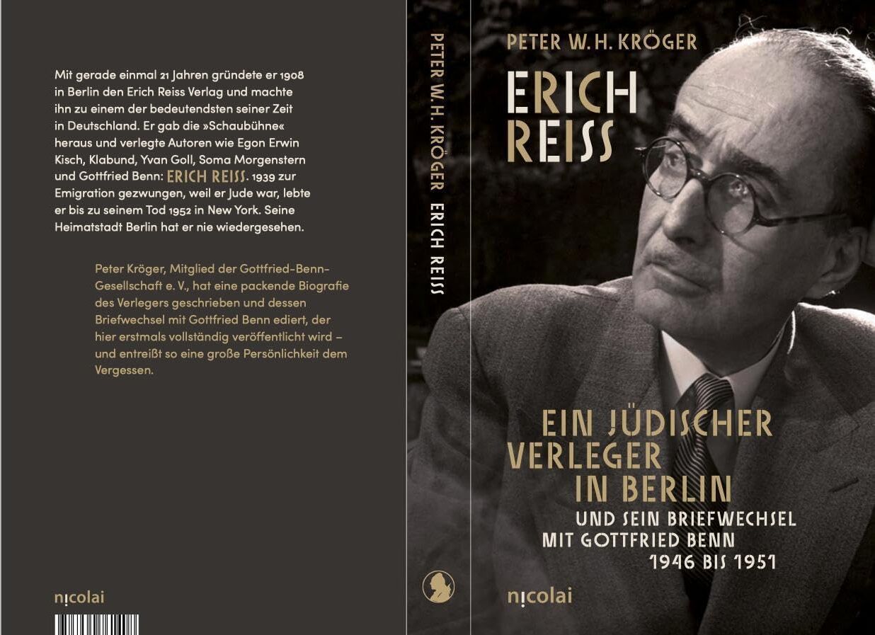 Kröger, Peter W. H. - Erich Reiss: Ein jüdischer Verleger in Berlin und sein Briefwechsel mit Gottfried Benn (Berliner Portraits) - Preis vom 09.10.2026 07:28:09 h